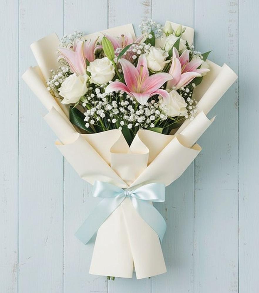 Букет цветов из: Лилии в Тугулуке