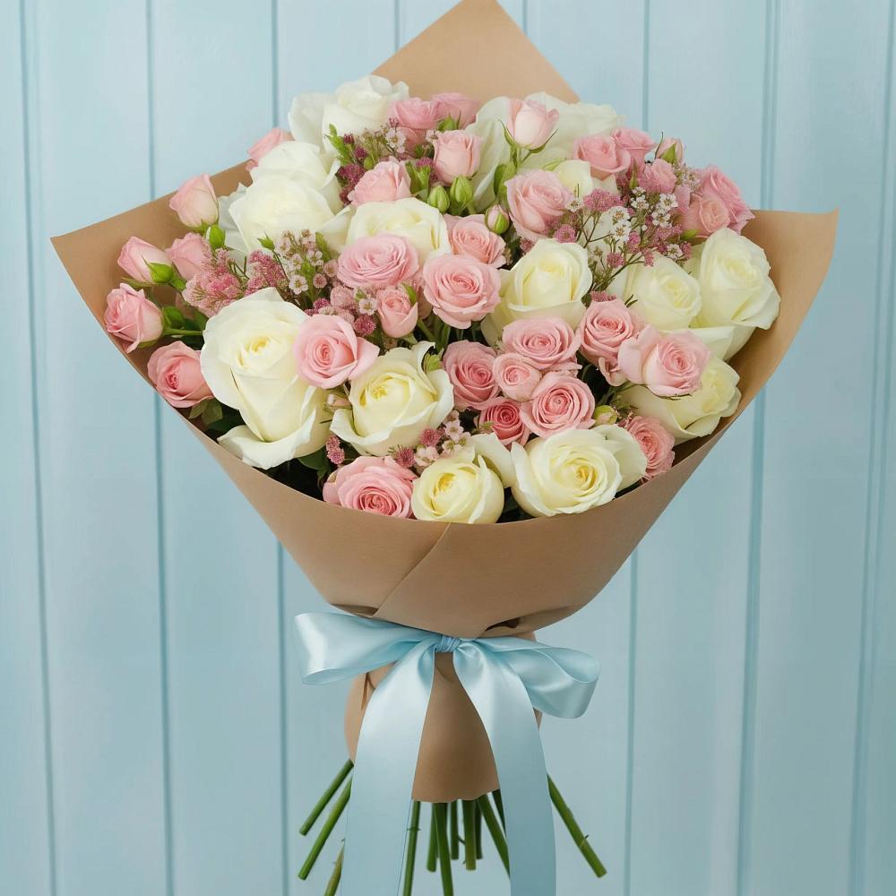 Букет цветов из: Розы в Тугулуке