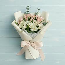 Букет цветов из:  Альстромерии в Тугулуке