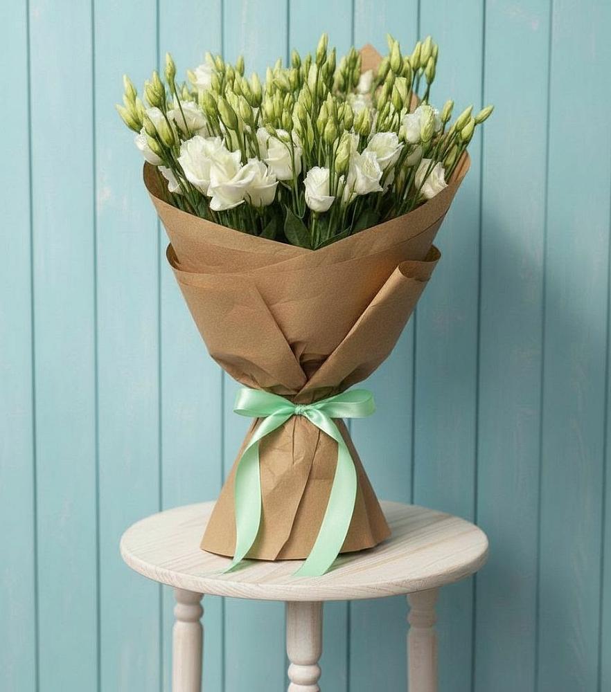 Букет цветов из: Лизиантусы в Тугулуке