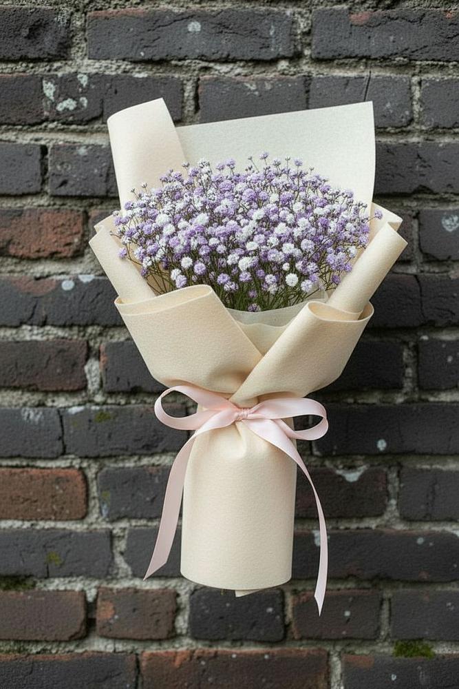 Букет цветов из: Гипсофила в Тугулуке