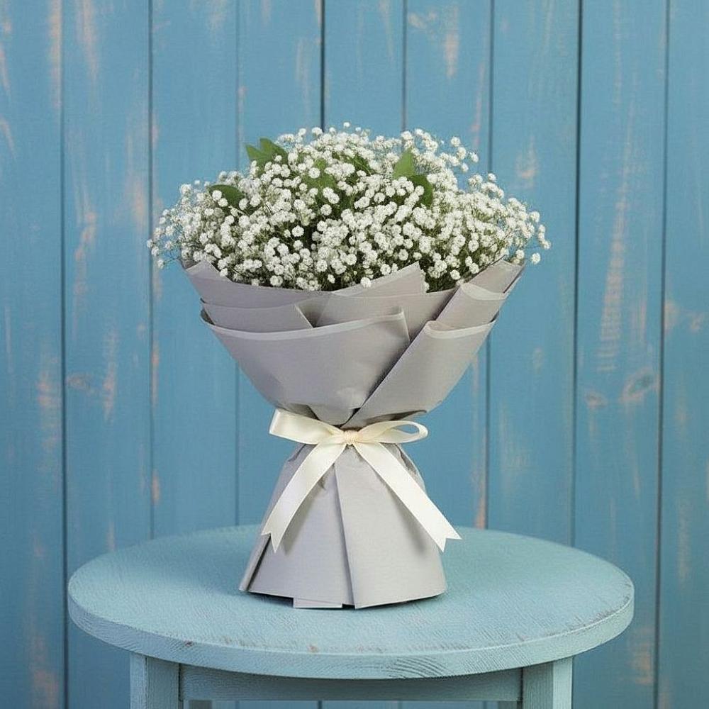 Букет цветов из: Гипсофила в Тугулуке