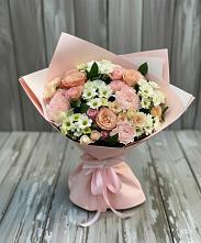 Букет цветов из:  Гвоздики, Розы и Хризантемы #REPLACE_PRED# Тугулуке
