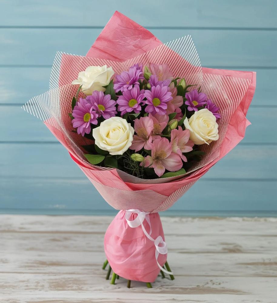 Букет цветов из: Герберы в Тугулуке