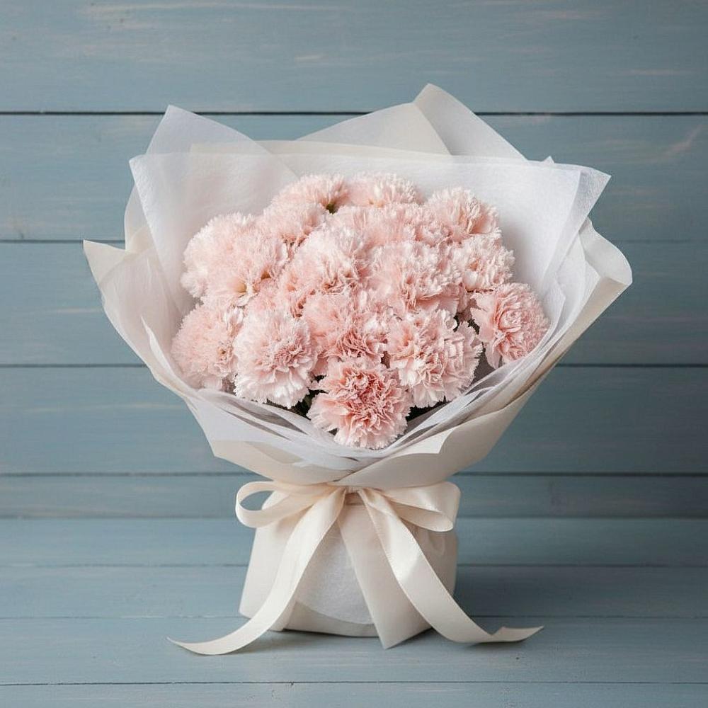 Букет цветов из: Гвоздики в Тугулуке