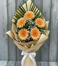 Букет цветов из:  Герберы #REPLACE_PRED# Тугулуке