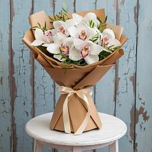 Букет цветов из:  Орхидеи и Розы #REPLACE_PRED# Тугулуке