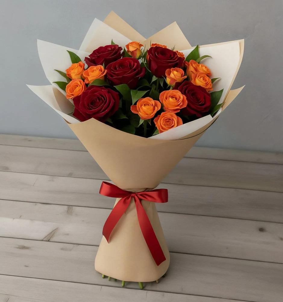 Букет Любовь и восторг в Тугулуке